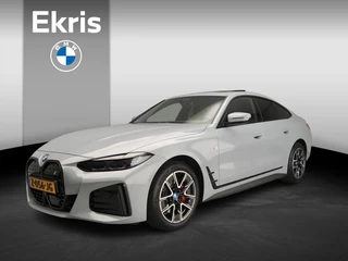 BMW i4 Gran Coupé eDrive35 M-Sportpakket | LED | Leder | HUD | Schuifdak | Active cruise | Sportstoelen | DAB | Hifi speakers | Alu 18 inch