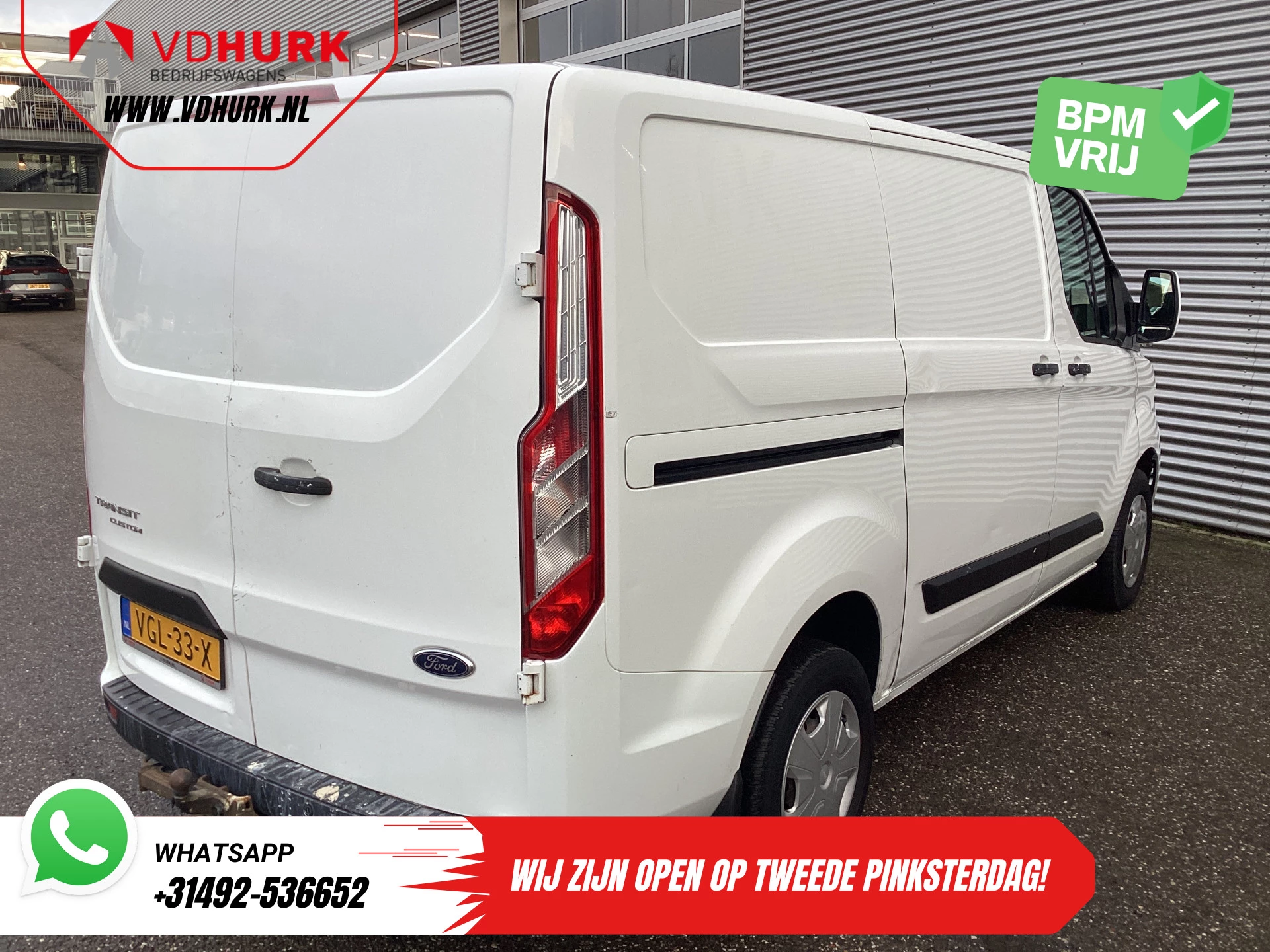Hoofdafbeelding Ford Transit Custom