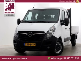 Opel Movano 2.3 Turbo 150pk L3H1 D.C. Open Laadbak 08-2020