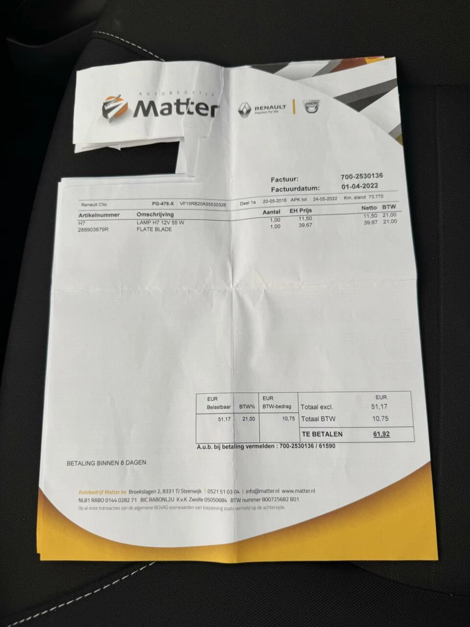 Hoofdafbeelding Renault Clio