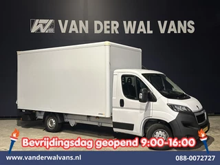 Peugeot Boxer 2.2 BlueHDi 141pk Bakwagen 436cm Lang Laadklep Euro6 Airco | 1055kg laadvermogen | Cruisecontrol Bijrijdersbank.