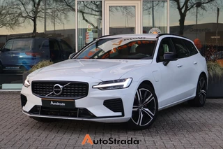 Hoofdafbeelding Volvo V60 Volvo V60 T6 340pk AWD R-DESIGN I Trekhaak I Stuur/stoelverwarming I Memory | ACC I Navi I Climate 