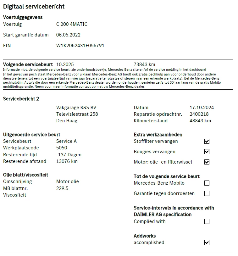 Hoofdafbeelding Mercedes-Benz C-Klasse