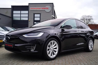Hoofdafbeelding Tesla Model X Tesla Model X Long Range + 6p. | Autopilot | Panorama | Luchtvering | Lane assist | 360 view |Cruise control Adaptief Stuurhulp |
