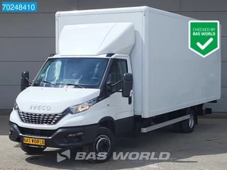 Iveco Daily 72C21 210Pk Automaat Luchtvering 7Ton! Laadklep Bakwagen Meubelbak Koffer Gesloten laadbak Airco Cruise control