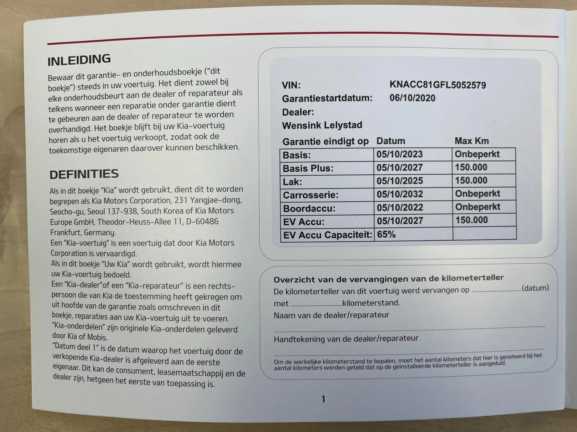 Hoofdafbeelding Kia e-Niro