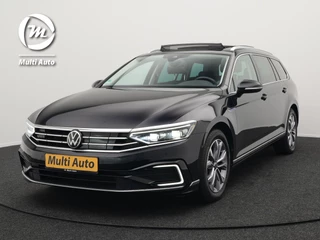 Volkswagen Passat Variant 1.4 TSI GTE Plug In Hybrid Dealer O.H. PHEV | Panodak | Alcantara Sportstoelen Massage | Trekhaak af Fabriek | Adaptive Cruise | Virtual | Navigatie | 360 Camera | Apple Carplay | Sfeerverlichting | DAB | Stoel & Stuurverwarming |