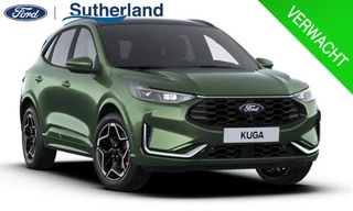 Ford Kuga 2.5 PHEV ST-Line X | Panoramadak + Technology Pack + Winter Pack + Wegklapbare trekhaak + 19 inch lichtmetalen velgen + Reservewiel | Burnsting green | 2.100 kg trekgewicht | Prijs incl. 4.000 EU Ford voordeel