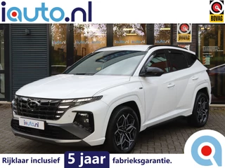 Hyundai Tucson Hybrid 1.6 T-GDI HEV N Line LED/Leder/360/Keyless/Virtual Cockpit/Elek. stoelen/19"/Trekhaak afn.