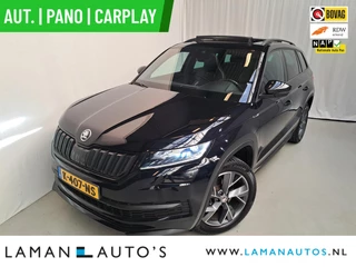 Hoofdafbeelding Škoda Kodiaq Skoda Kodiaq 1.5 TSI 150pk DSG Sportline Business Aut. | Pano Open Dak Virtual Leder/Alcantara CarPlay Canton 19" Triglav LMV ECC Navi LED ACC Camera Trekhaak Metallic | Voorschoten