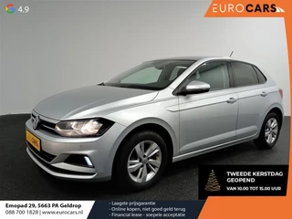 Volkswagen Polo 1.0 TSI DSG Comfortline Navigatie Climate Control Parkeer Sensoren DAB Extra Getint Glas Lichtmetalen velgen