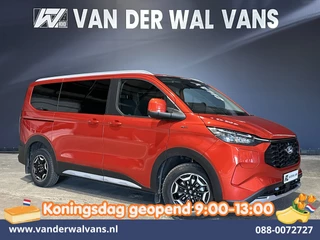 Ford Transit Custom 2.5 PHEV Automaat Personenbus Active 8-Zits L1H1 Euro6 Airco | 2x zijdeur | Camera | Navigatie | Apple Carplay Android Auto, LED, Adaptieve Cruisecontrol, Parkeersensoren, Automatische Trekhaak, LM Velgen, Verwarmde voorruit, Stoelverwarming, Elektrisch verstelbare bestuurdersstoel,  Achterklep