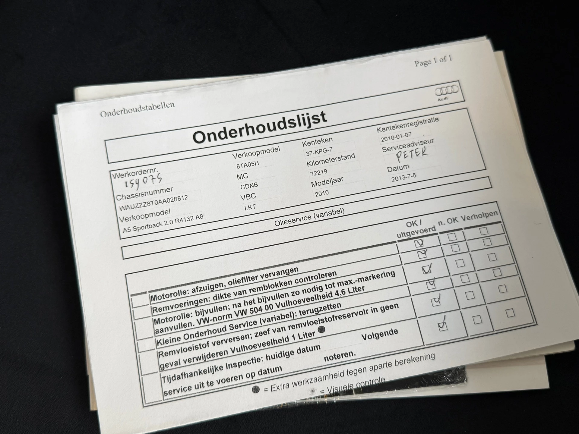 Hoofdafbeelding Audi A5