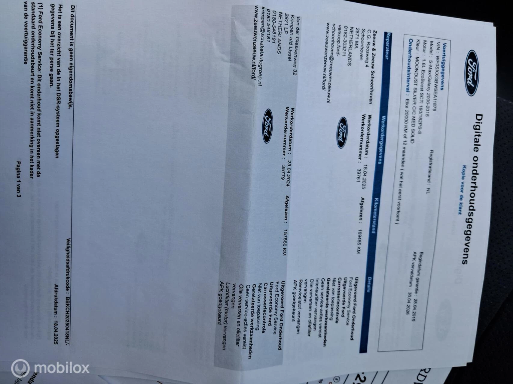 Hoofdafbeelding Ford S-Max