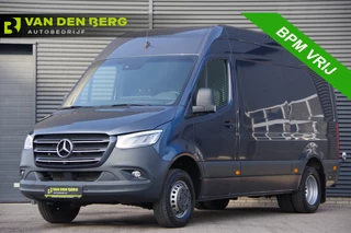 Mercedes-Benz Sprinter 519 3.0 CDI V6 L2H2 DUBBELLUCHT, LUCHTVERING, LED, ADAPT. CRUISE, STANDKACHEL, STOELVERWARMING, 360 CAMERA, MBUX 10'', ELEKTR. SCHUIFDEUR, 2X GEVEERDE STOEL, DUBBEL LUCHT