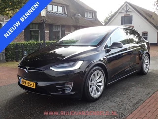 Hoofdafbeelding Tesla Model X Tesla Model X LONG RANGE RAVEN 88%SOH ! AUTOPILOT TREKHAAK/PREMIUM-AUDIO+INTERIEUR