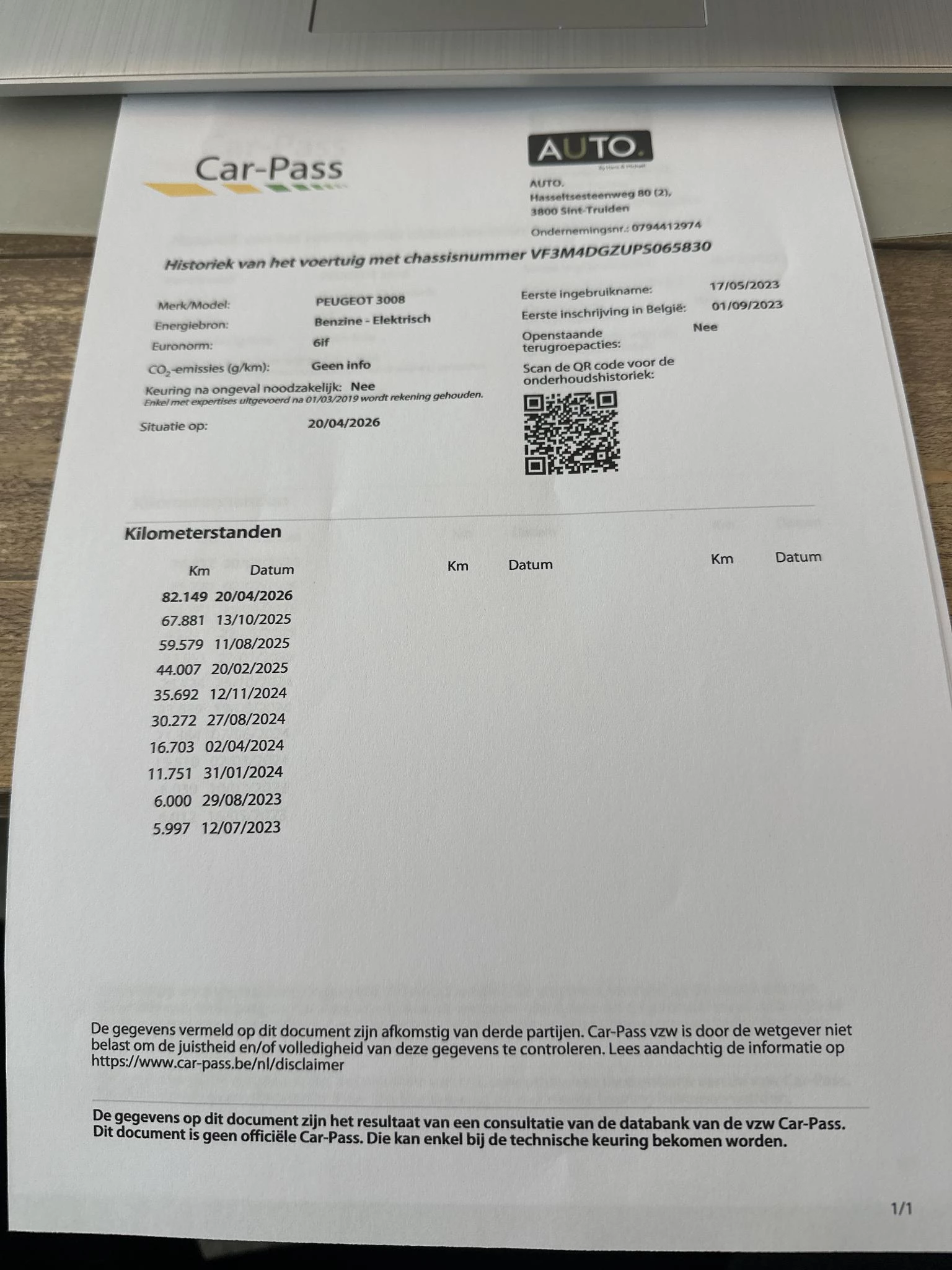 Hoofdafbeelding Peugeot 3008