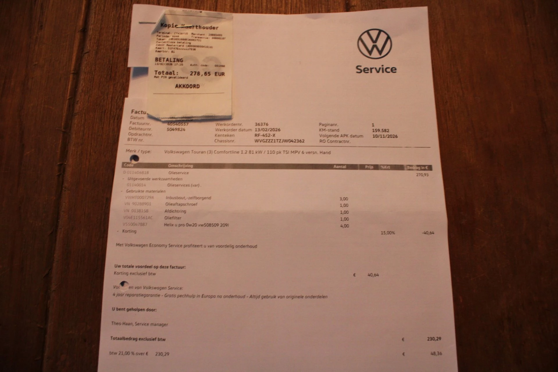 Hoofdafbeelding Volkswagen Touran