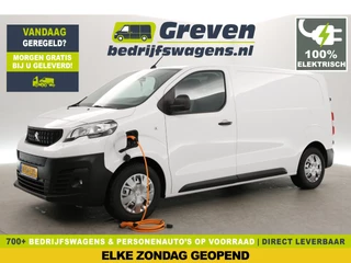 Hoofdafbeelding Peugeot e-Expert Peugeot e-Expert 75 kWh L2H1 | Elektrisch | Snelladen | Airco | 360° Camera | Carplay | Cruise | 3-Zits