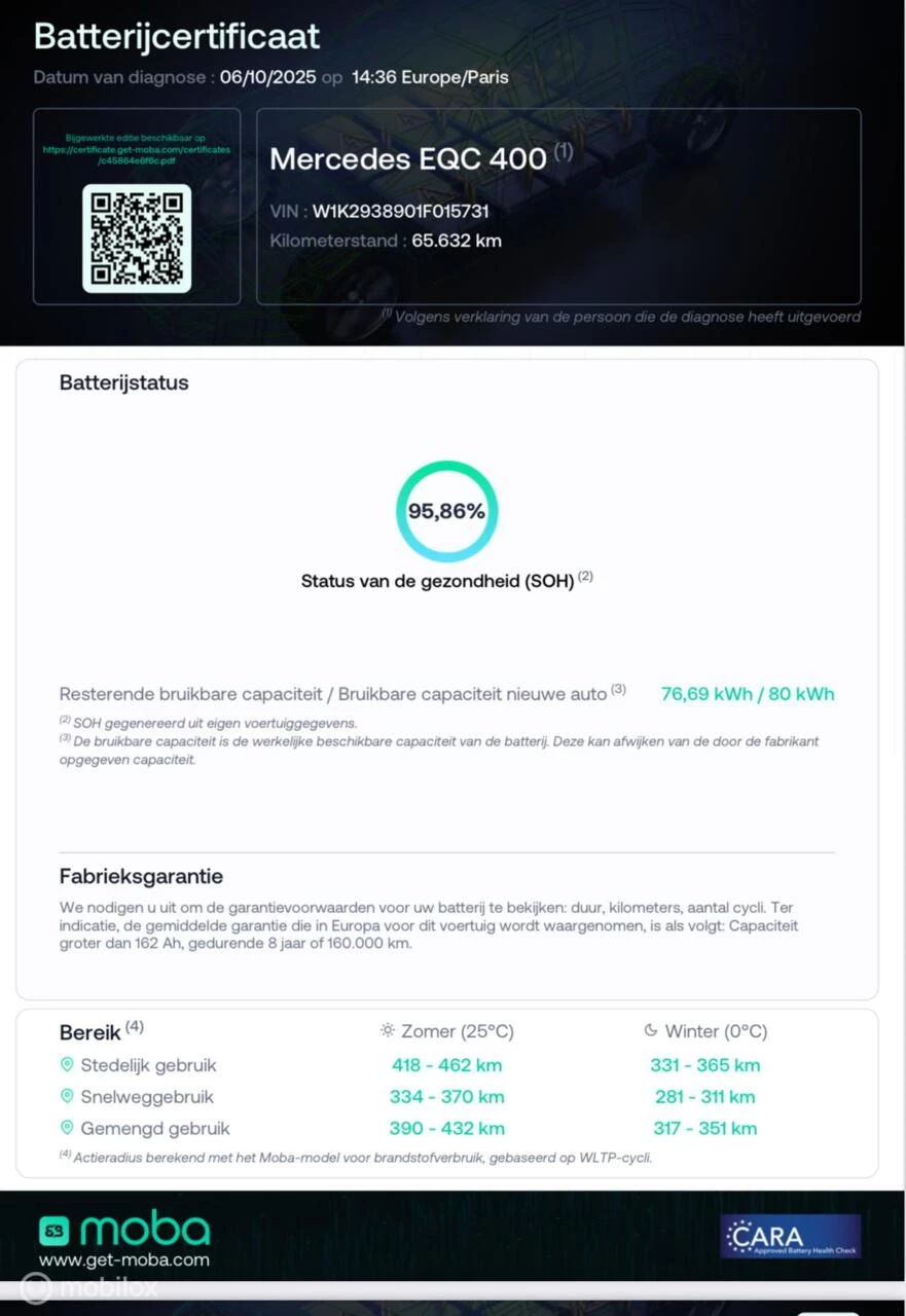 Hoofdafbeelding Mercedes-Benz EQC