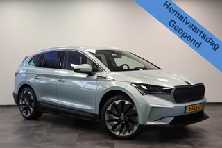 Škoda Enyaq iV 80 First Edition High Panoramadak HUD VCP Navi Clima Cruise Camera 21"LM * Hemelvaartsdag geopend van 12:00 tot 17:00u *