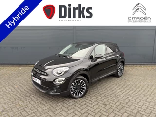 Hoofdafbeelding Fiat 500X Fiat 500X 130pk Hybrid (Camera - LED - Automatische Airco - Parkeersensoren V+A - Navigatie via Apple Carplay - 17")