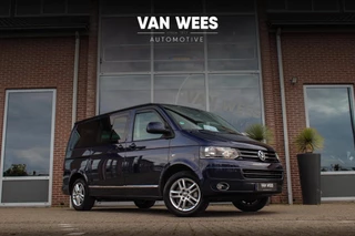 Volkswagen Transporter Multivan 2.0 TDI L1H1 Highline | DSG | Stoelverwarming | Cruise control | Trekhaak | 17 inch | Sportstuur | Parkeersensoren | Leer | Navi | Camperbus