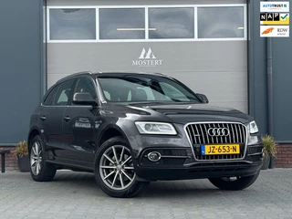 Audi Q5 2.0 TFSI/224pk quattro 2x S-Line Automaat|2016|Cruise|NAP|Stoelverw.|Trekhaak|Leder al |Xenon|S Line|19" LMV