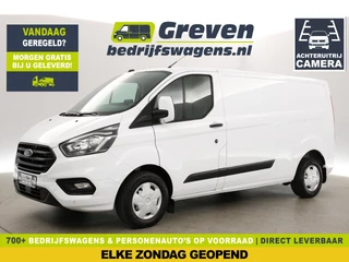 Ford Transit Custom 300 2.0 TDCI L2H1 Trend Airco Camera Cruise Carplay Navigatie PDC 3 Persoons