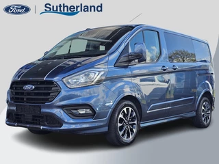 Ford Transit Custom 320 2.0 TDCI L1H1 Sport DC 185pk Automaat | DC | Dubbele Cabine | Adaptive cruise control | Dubbele schuifdeur | Trekhaak | Camera | Navigatie | Stoel-Stoel | Stoelverwarming