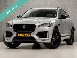 Jaguar F-PACE 2.0 Portfolio R-Sport AWD 20d 180Pk Automaat (NAVIGATIE, KEYLESS, CAMERA, GETINT GLAS, STUUR/STOELVERWARMING, LEDEREN SPORTSTOELEN, XENON, LANE ASSIST, NIEUWSTAAT)