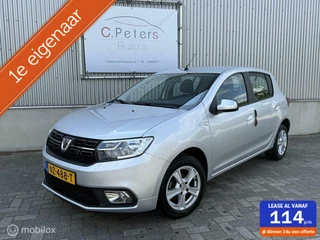 Hoofdafbeelding Dacia Sandero Dacia Sandero 0.9 TCe Laureate 2017 / Airco / Navigatie / DAB / Dealeronderhouden NAP