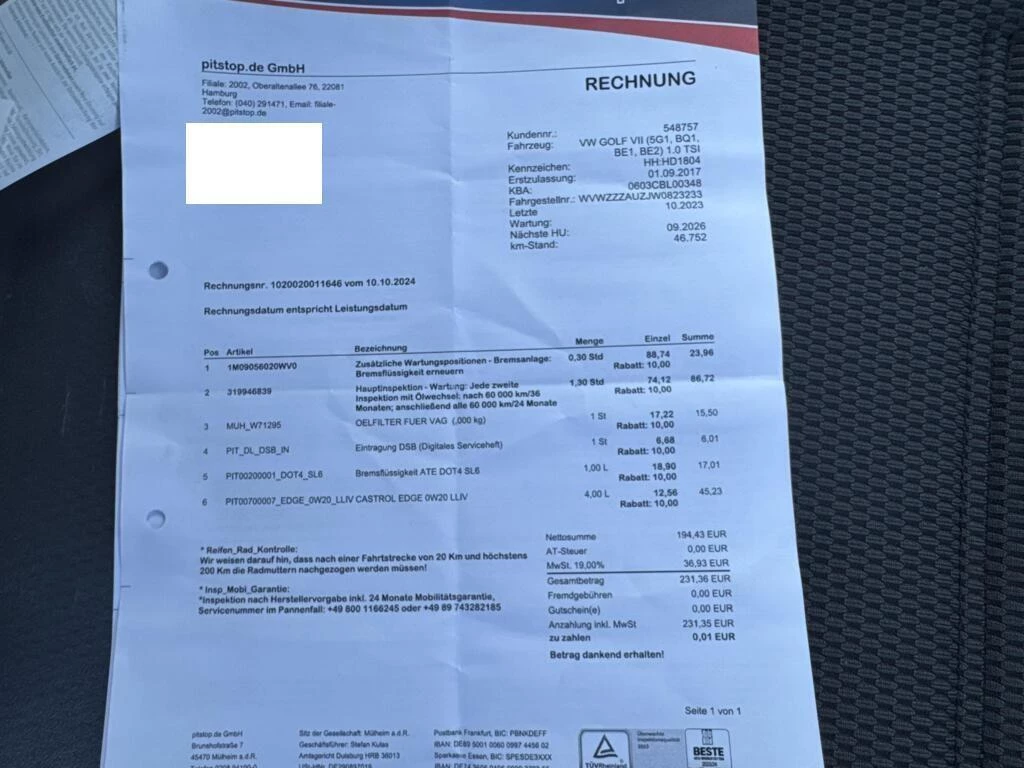 Hoofdafbeelding Volkswagen Golf