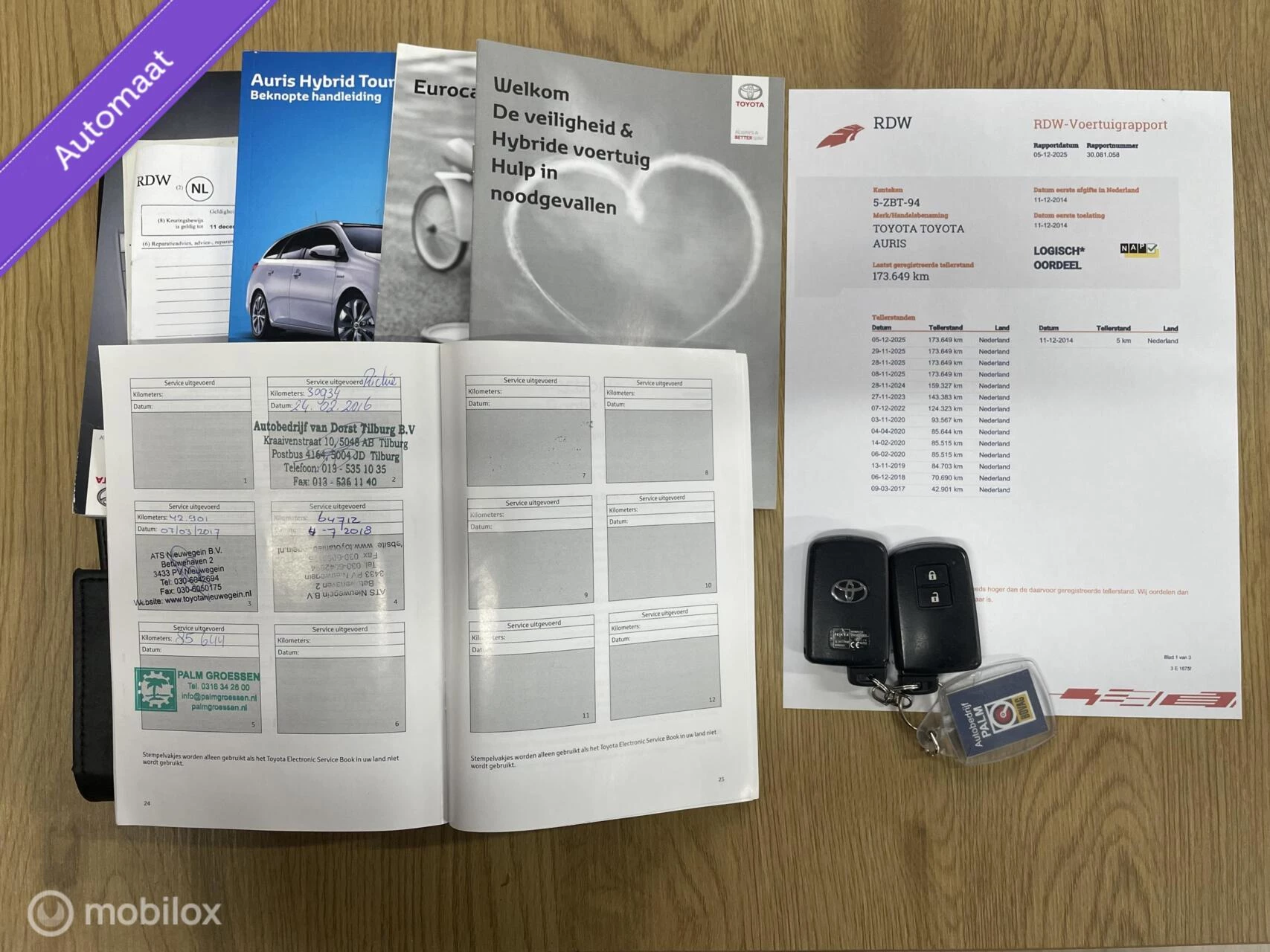 Hoofdafbeelding Toyota Auris