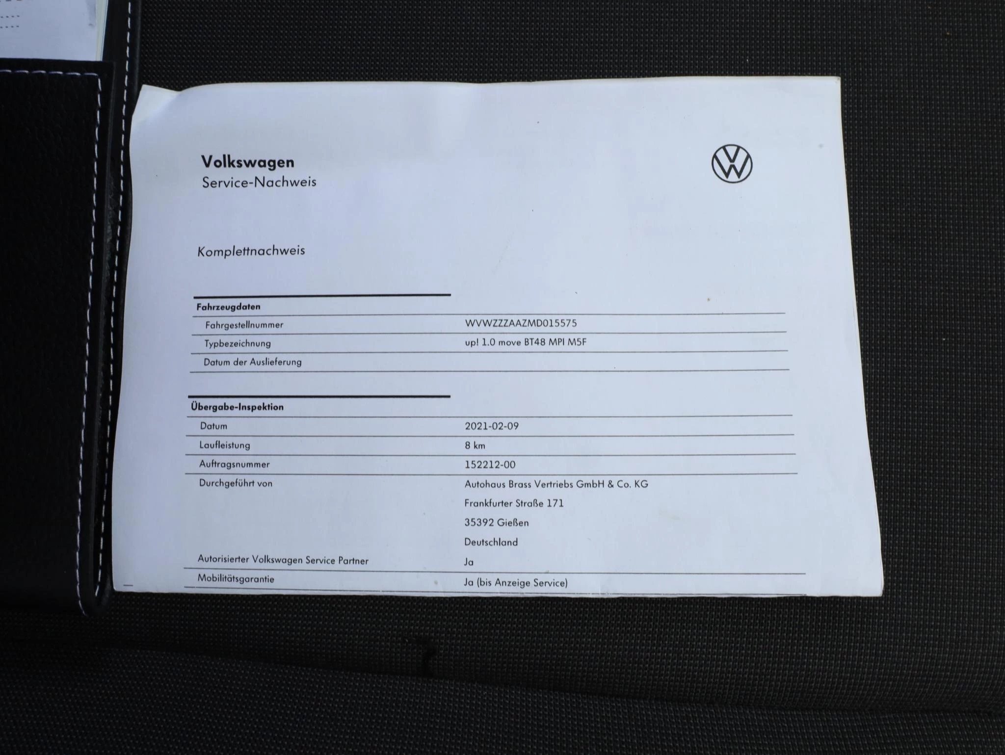 Hoofdafbeelding Volkswagen up!