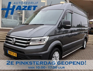 Volkswagen Crafter 35 2.0 TDI 140 PK DSG L3H3 + 3000 KG TREKHAAK + ADAPTIVE CRUISE / STUUR+ STOELVERW. / MASSAGE / LED / CAMERA