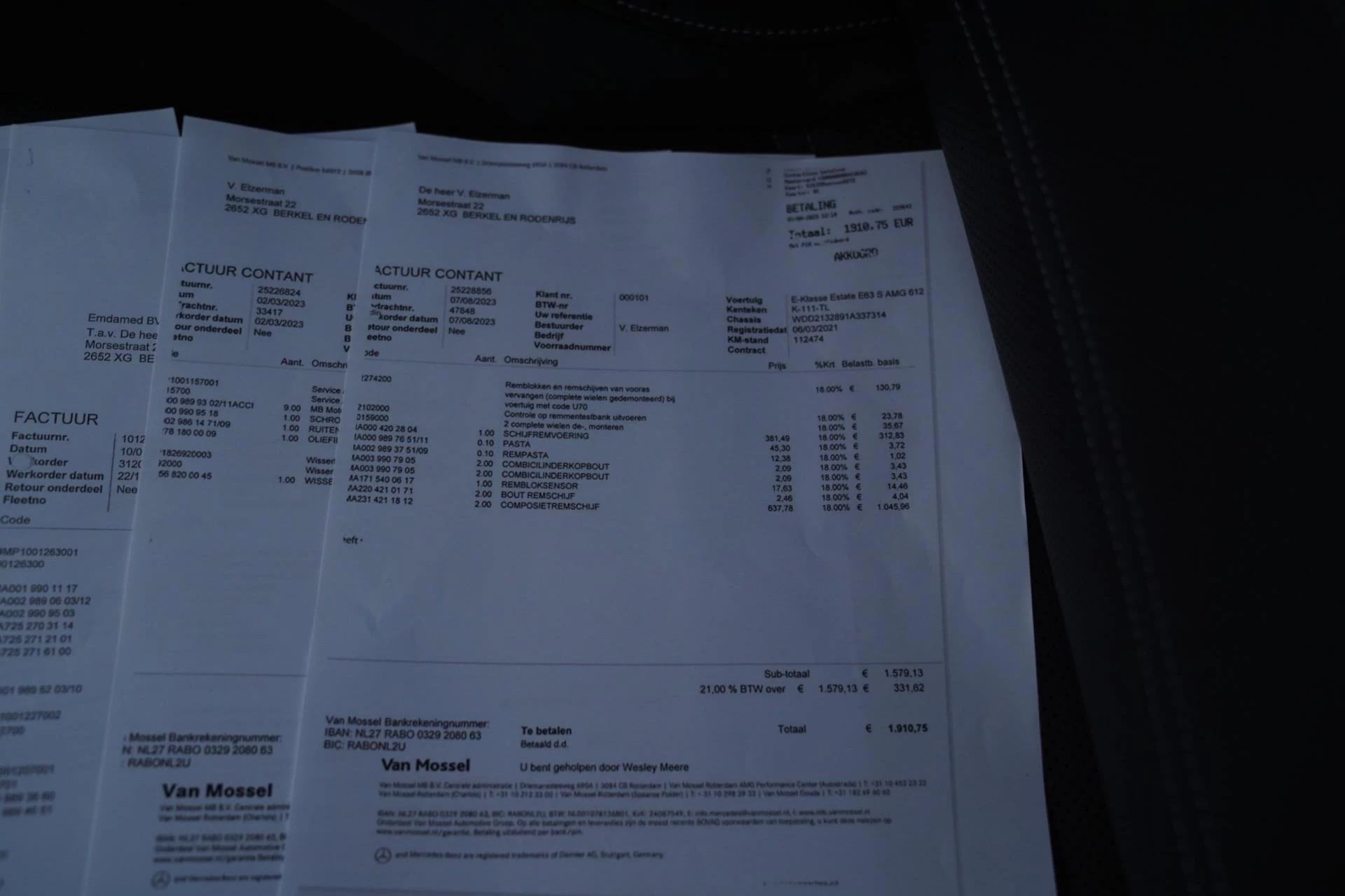 Hoofdafbeelding Mercedes-Benz E-Klasse