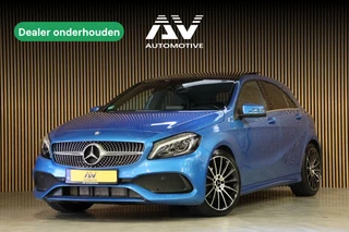 Mercedes-Benz A-Klasse 180 AMG | Panoramadak | CarPlay | Camera | Dodehoekdetectie | Stoelverwarming | PDC V+A | Alcantara/Lederen bekleding | LED Koplampen | Command Online | Dealer onderhouden | Nieuwe APK