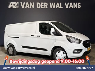 Ford Transit Custom 2.0 TDCI 131pk Automaat L2H1 Inrichting Euro6 Airco | 2x zijdeur | Camera | Navigatie | LED | Android Auto | Cruisecontrol Verwarmde voorruit, Parkeersensoren, Bijrijdersbank