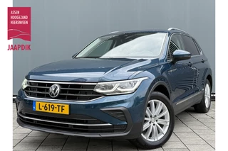 Volkswagen Tiguan BWJ 2021 |1.5 TSI 150PK Elegance AUTOMAAT | LEER | CAMERA | TREKHAAK | CRUISE | NAVI | STOELVERW | CARPLAY