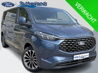 Hoofdafbeelding Ford Transit Custom Ford Transit Custom Tourneo 340 2.5 PHEV L2H1 Titanium X | 233pk | Incl. BTW/BPM Rijklaar | Handsfree elektrische dubbele zijschuifdeuren | Inklapbare trekhaak | Tourneo Luxury Pack | Verwarmbaar stuurwiel