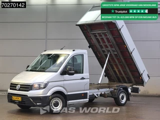 Volkswagen Crafter 140pk Kipper Airco Trekhaak Nwe model Tipper Benne Kieper Airco Trekhaak