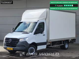 Mercedes Sprinter 515 CDI Laadklep Automaat Dubbellucht Bakwagen 150PK Airco Cruise D'Hollandia Euro6 Meubelbak Koffer Airco Cruise control