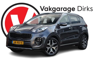 Kia Sportage 1.6 T-GDI Aut. 4WD GT-Line PlusLine ✅ Pano ✅ Leder ✅ Stoel+Stuurverwarming