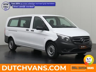 Mercedes-Benz Vito 114BlueTEC 7G-Tronic Automaat Personenbus | 9-Persoons | Extra Lang | Airco | Cruise | BPM vrij !!! | 2-2-2-3 Stoelopstelling