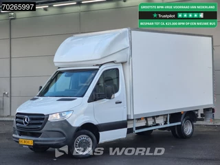 Mercedes Sprinter 514 CDI Laadklep Dubbellucht Bakwagen Airco Cruise MBUX Koffer Meubelbak 19m3 Airco Cruise control