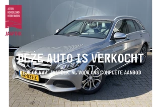 Mercedes-Benz C-Klasse Estate BJR 2015 350 e 211 PK Lease Edition HALF LEDER | CAMERA | FULL LED | STOEL VERWARMING | CRUISE