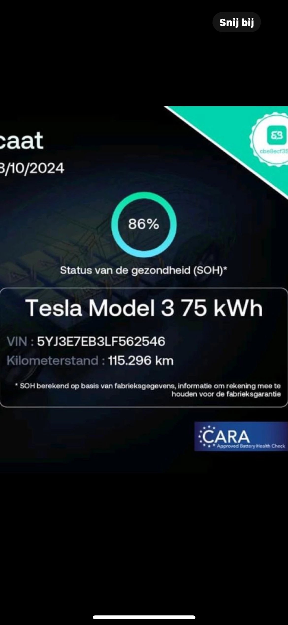 Hoofdafbeelding Tesla Model 3