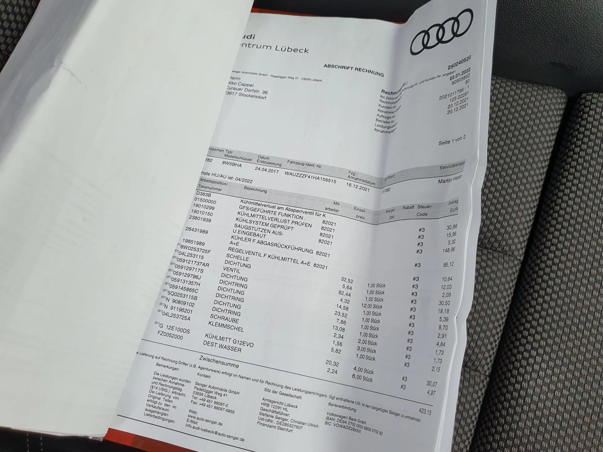 Hoofdafbeelding Audi A4