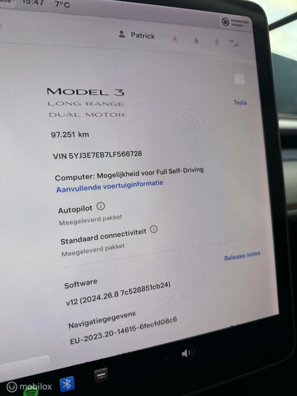 Hoofdafbeelding Tesla Model 3